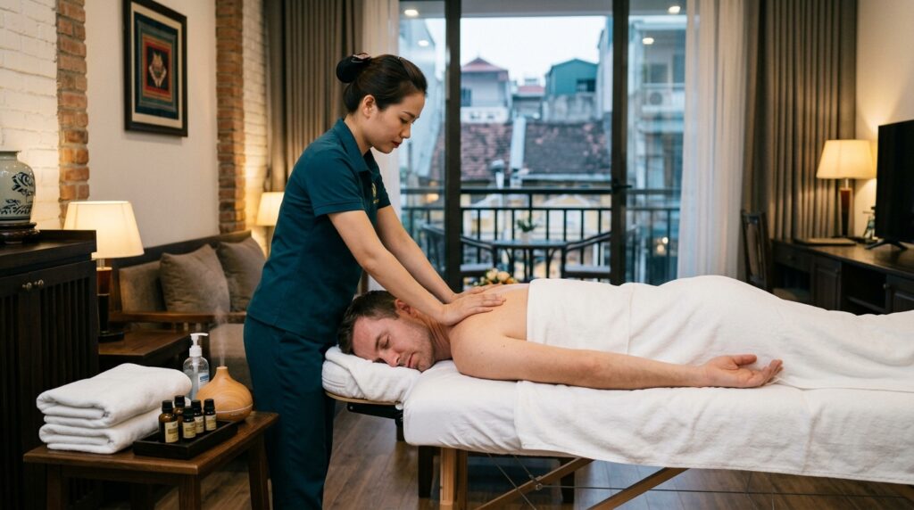 Massage In Hanoi Old Quarter