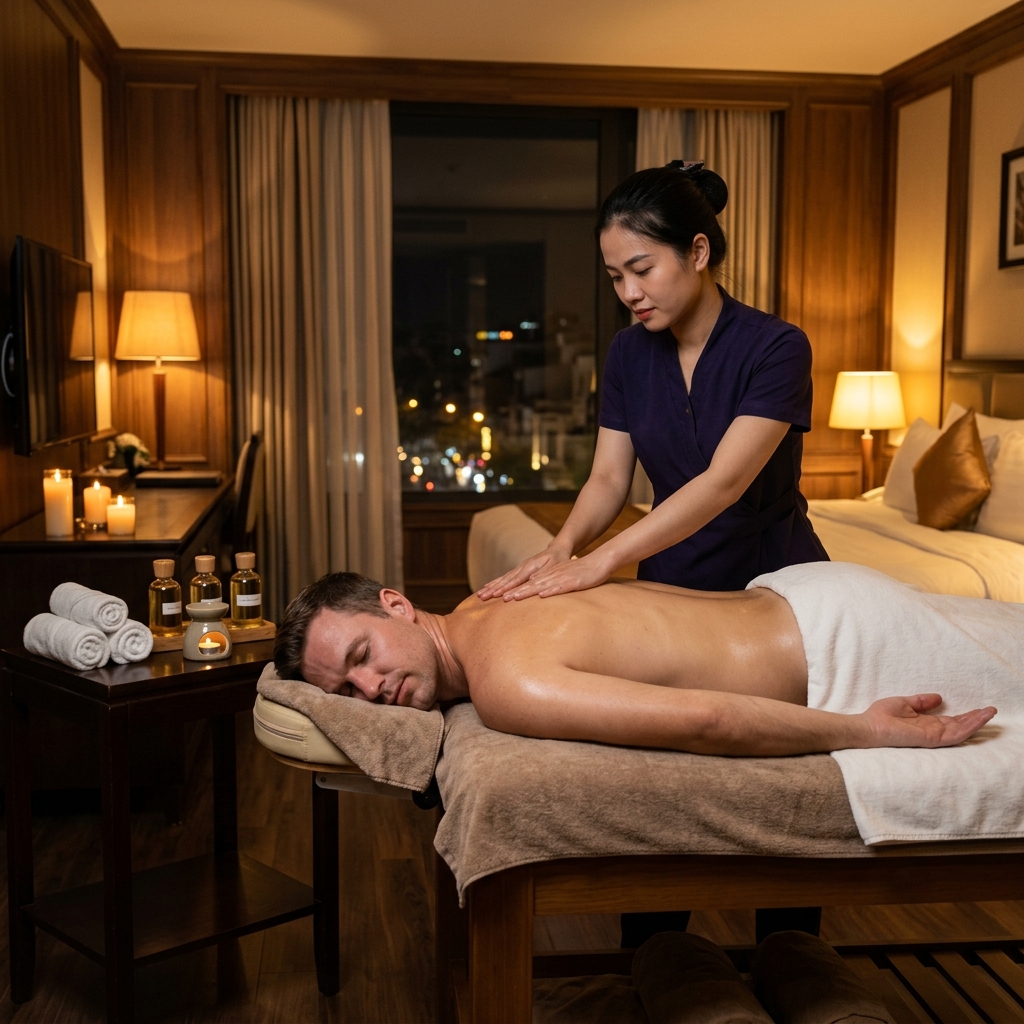 Aroma Oil Home Massage in Ho Chi Minh City