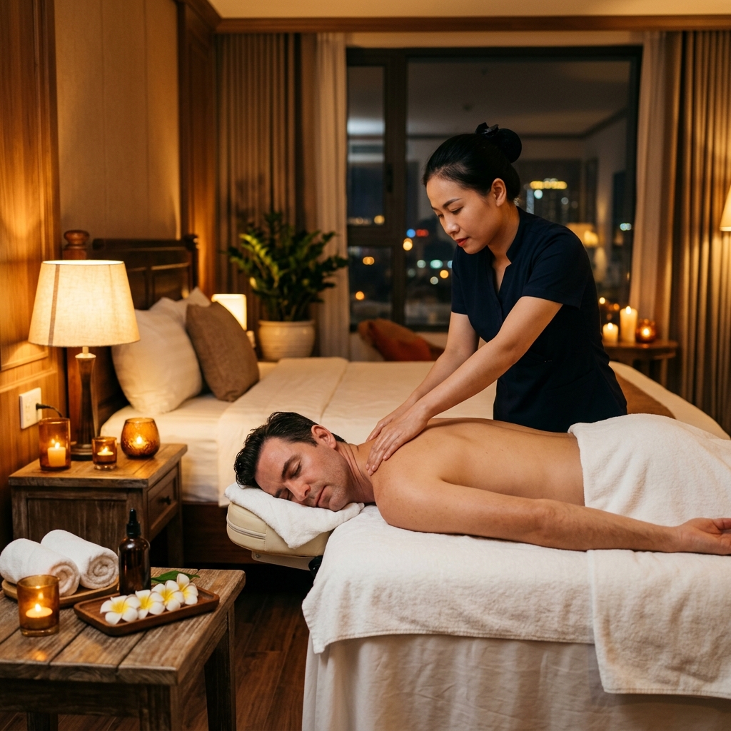 Aroma Oil Home Massage in Ho Chi Minh City