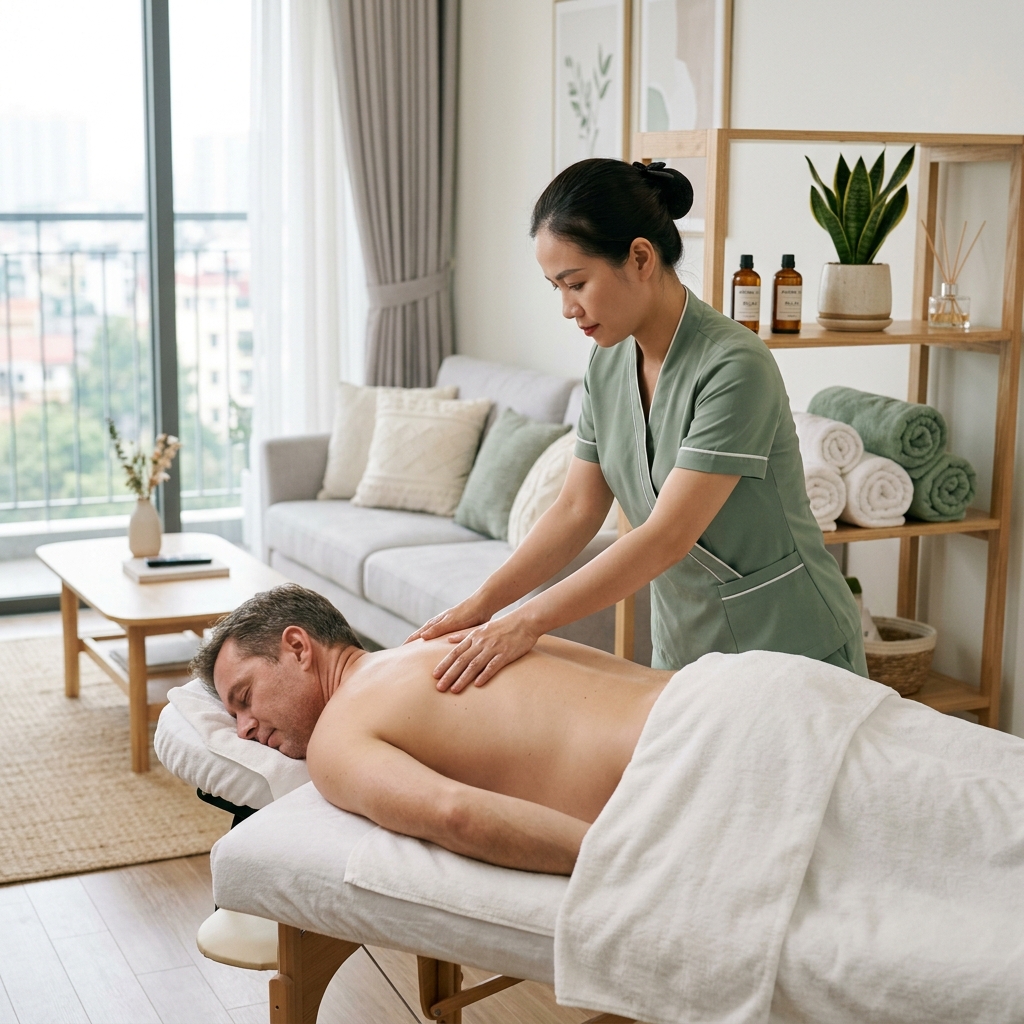 Neck And Shoulder Home Massage in Hanoi
