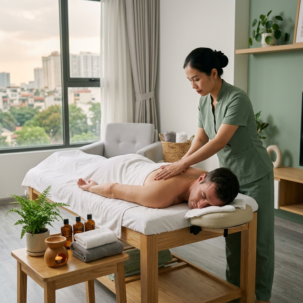Neck And Shoulder Home Massage in Hanoi
