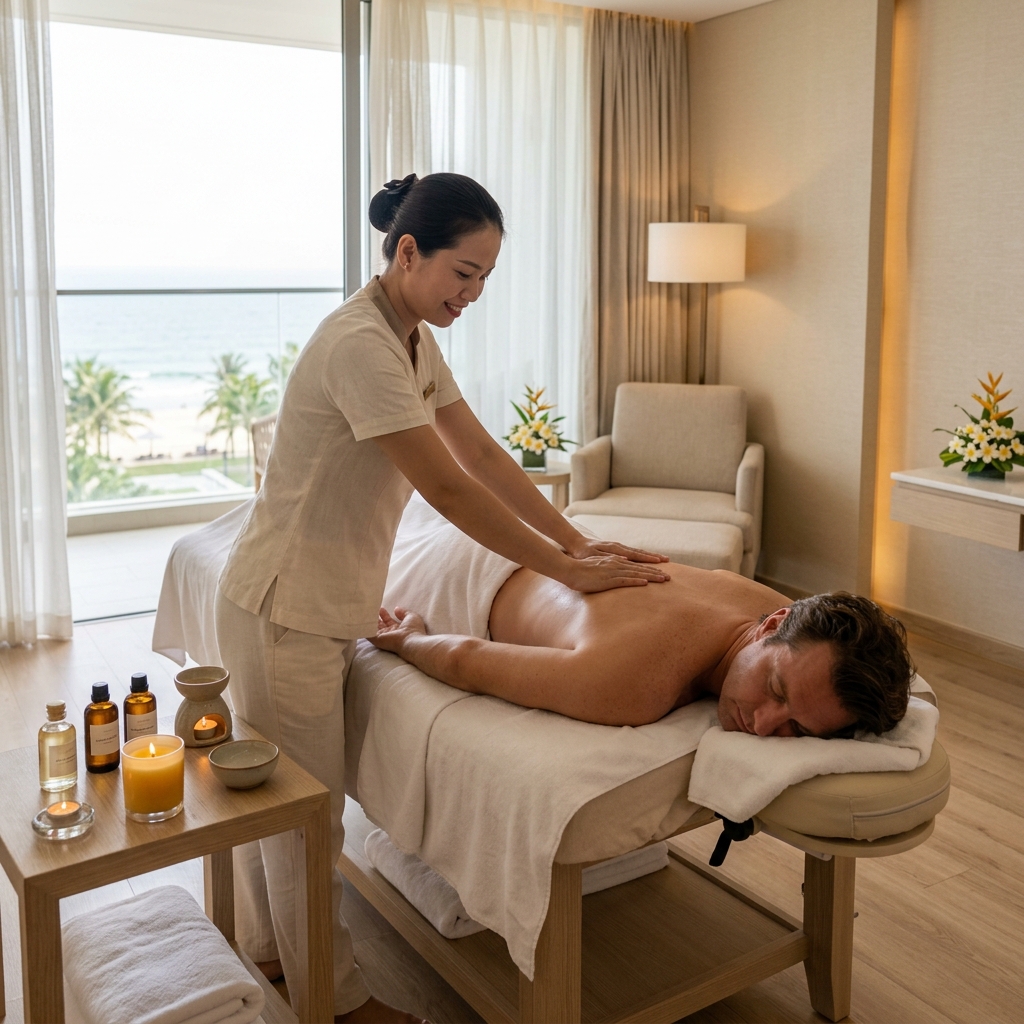 Aroma Oil Home Massage in Hanoi
