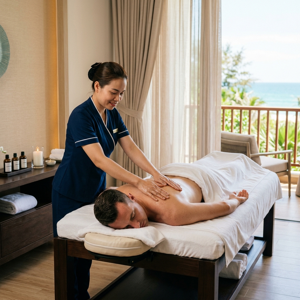 Aroma Oil Home Massage in Hanoi