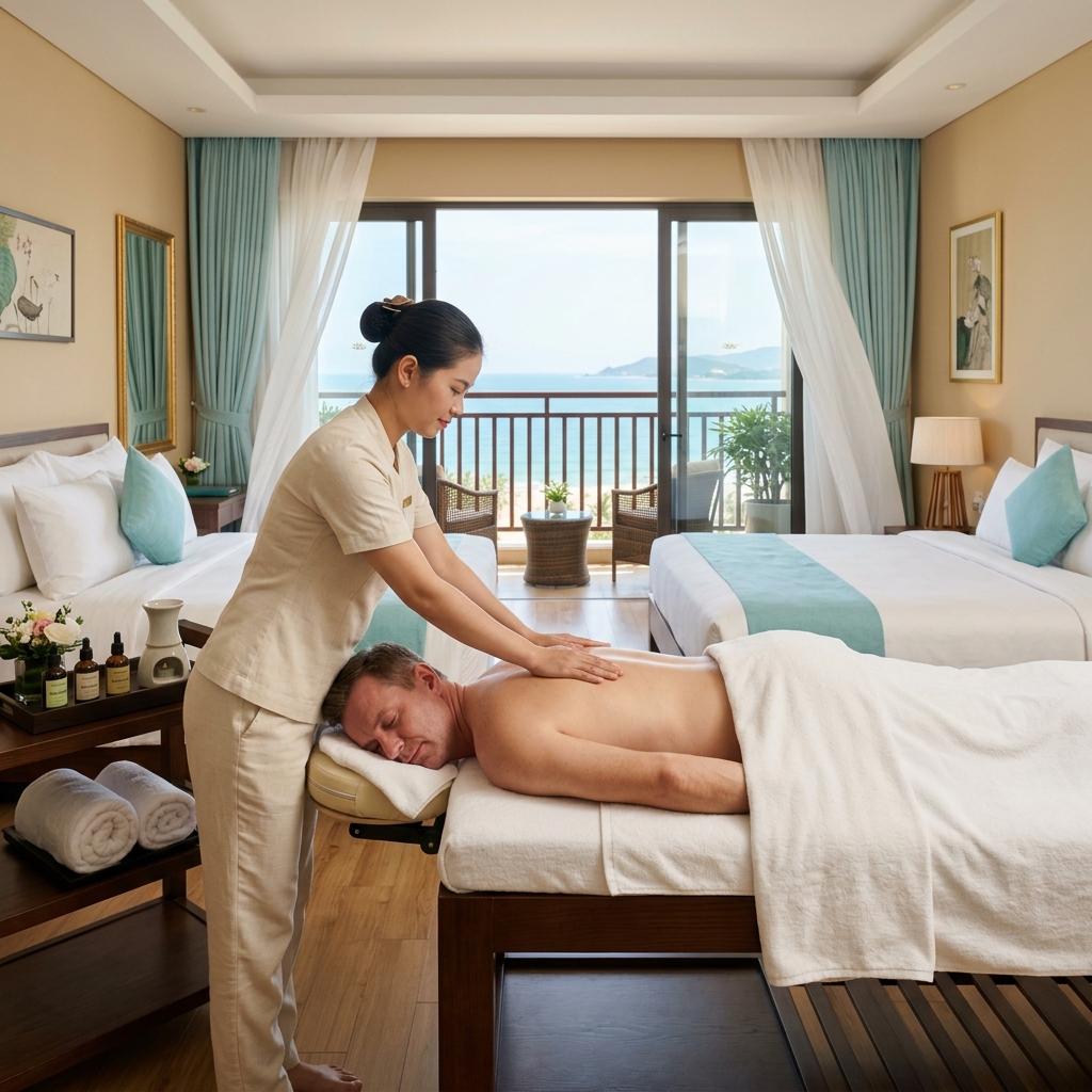 Aroma Oil Home Massage in Da Nang