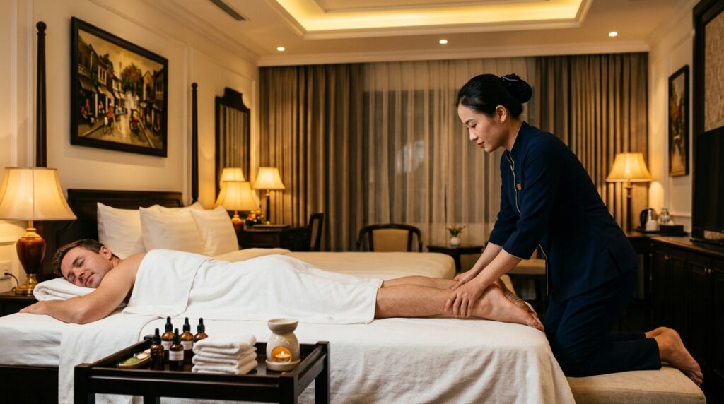 Massage For Tourists In Hanoi