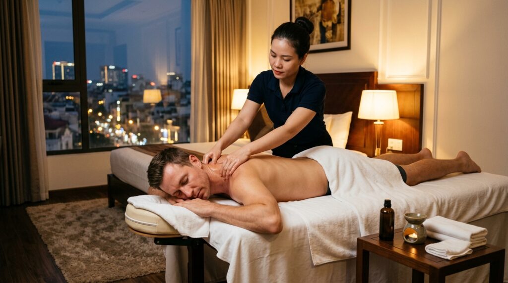 Neck And Shoulder Massage Hanoi