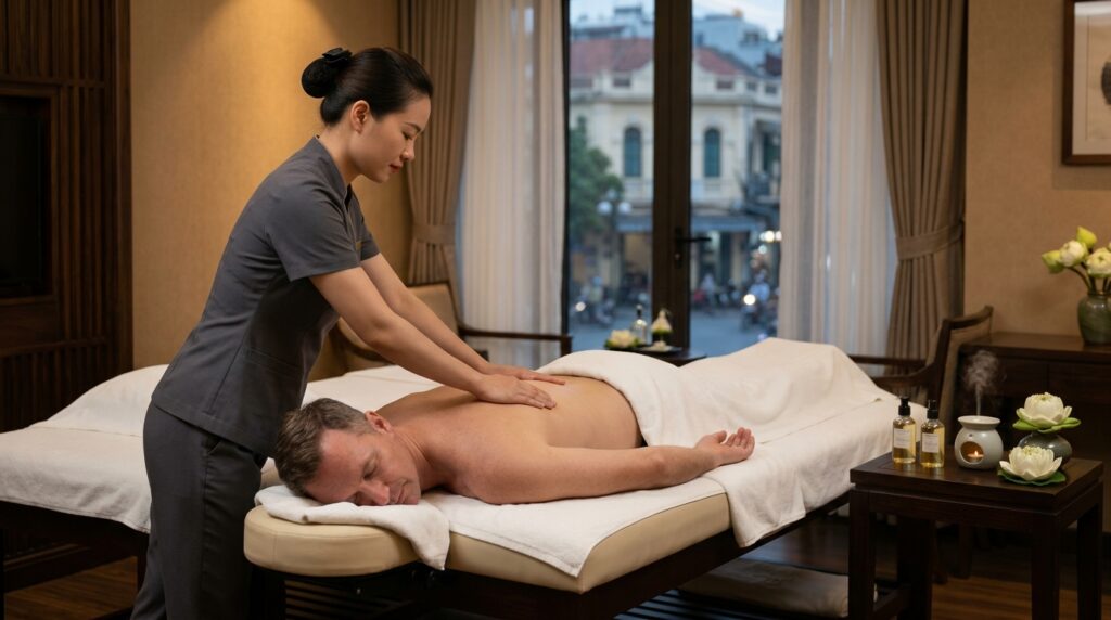 Massage For Tourists In Hanoi