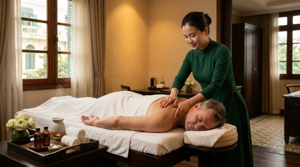 Neck And Shoulder Massage Hanoi