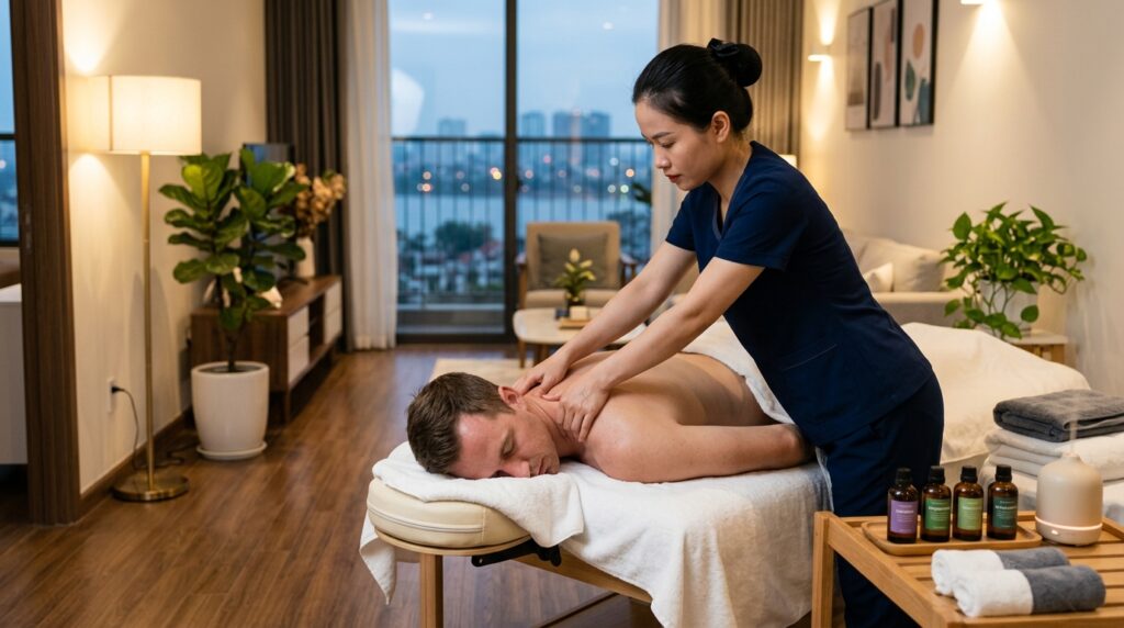 Neck And Shoulder Massage Hanoi
