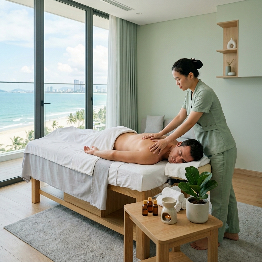 Aroma Oil Home Massage in Hanoi