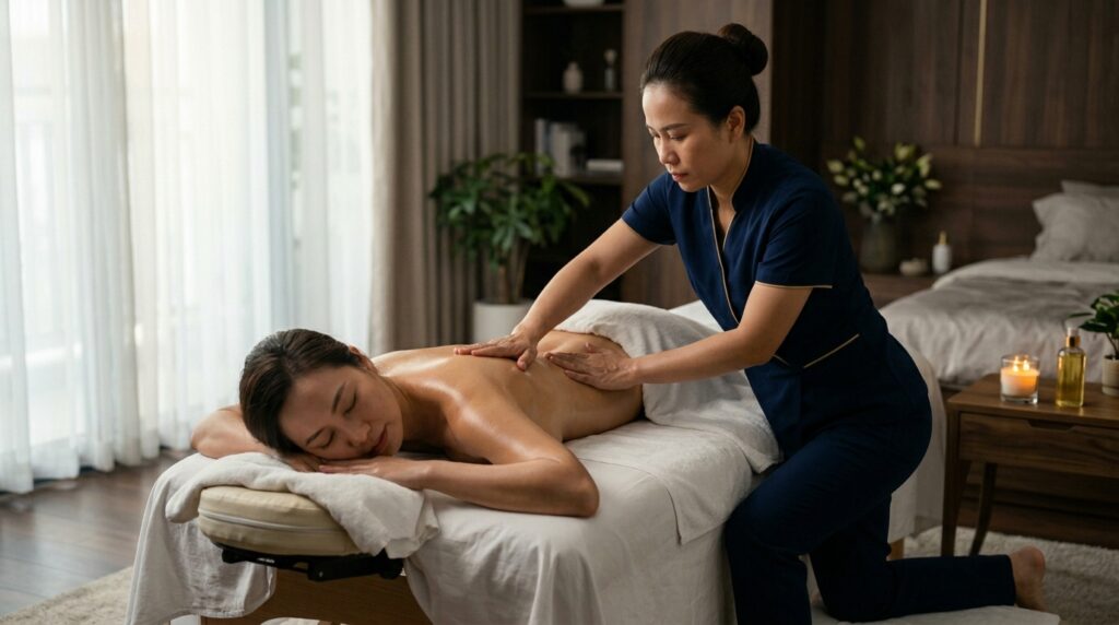 Massage Tại Nhà Phường Thạch Thang