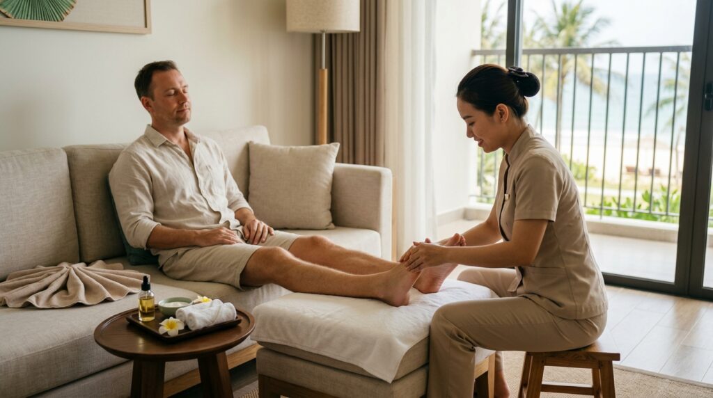 outcall massage Da Nang hotel service