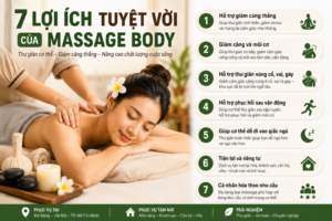 7 Lợi Ích Tuyệt Vời Của Massage Body