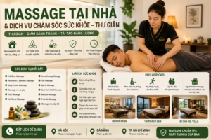 Massage tại nhà & Dịch vụ chăm sóc sức khỏe – thư giãn