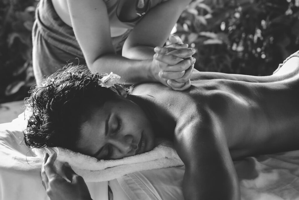 head and scalp massage at home in Da Nang